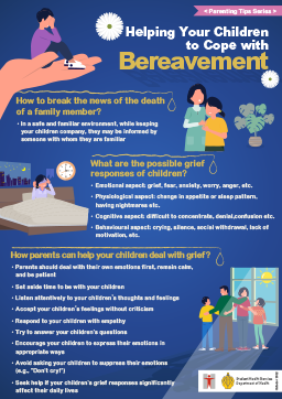 Helping Your Children to Cope with Bereavement
