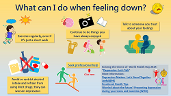 What can I do when feeling down?