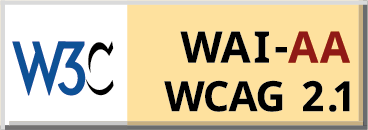 遵守2.1AA级无障碍图示，万维网联盟（W3C）- 无障碍网页倡议（WAI） Web Content Accessibility Guidelines 2.1