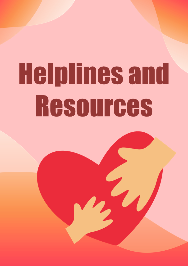 Helplines and Resources