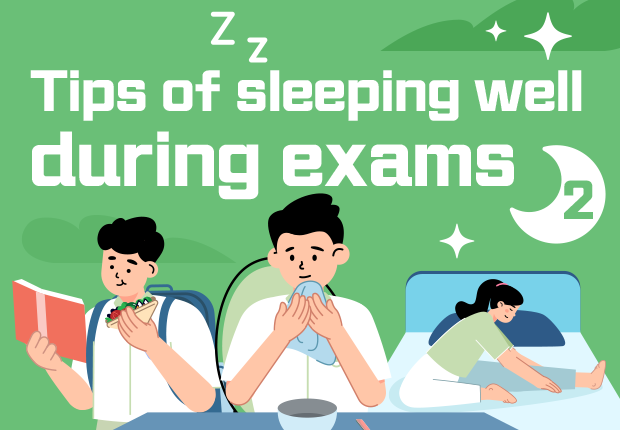 Tips of sleeping well during exams 2