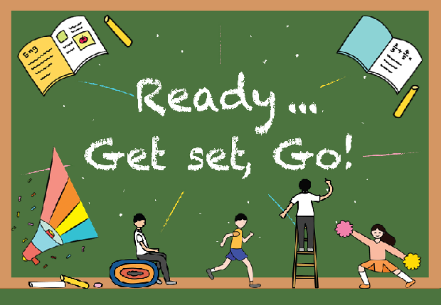 Ready… Get set, Go!