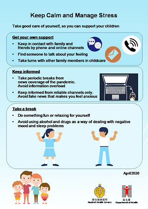 Keep calm and manage stress