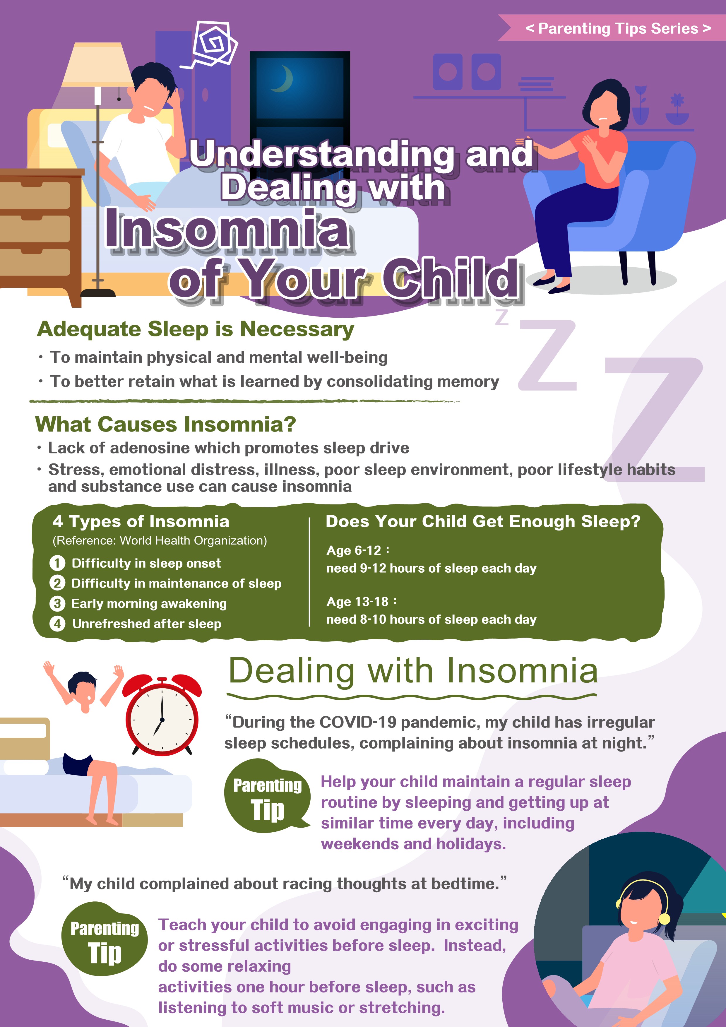 Understanding and Dealing with Insomnia of Your Child