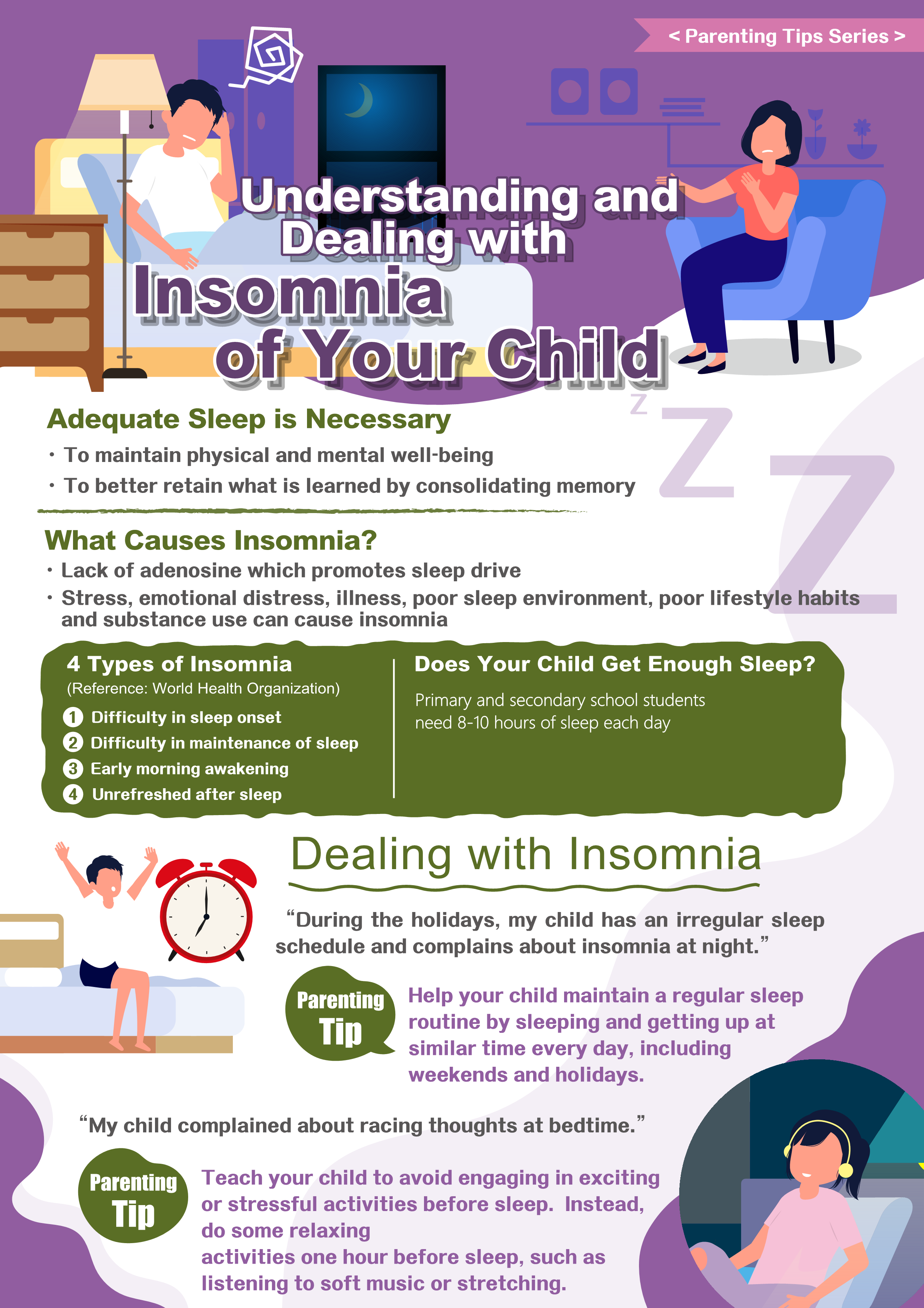 Understanding and Dealing with Insomnia of Your Child