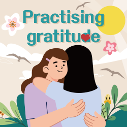 Practising gratitude