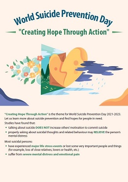 Suicide Prevention - Creating Hope Through Action