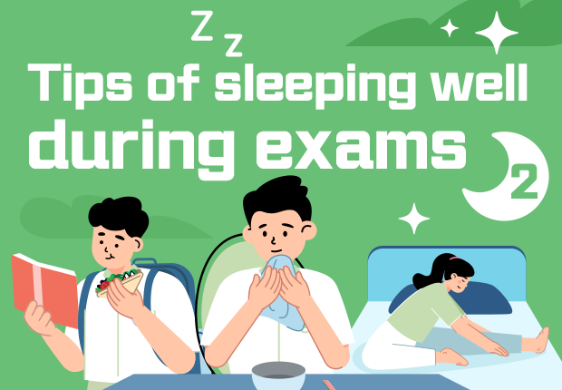 Tips of sleeping well during exams (2)