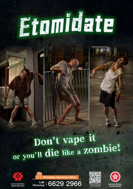 Etomidate – don’t vape it or you’ll die like a zombie!