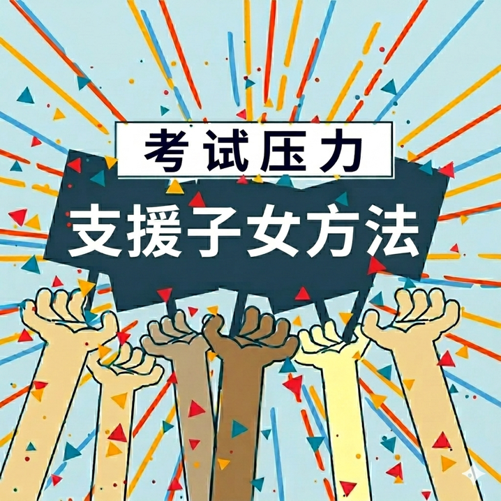 考试压力 支持子女的方法