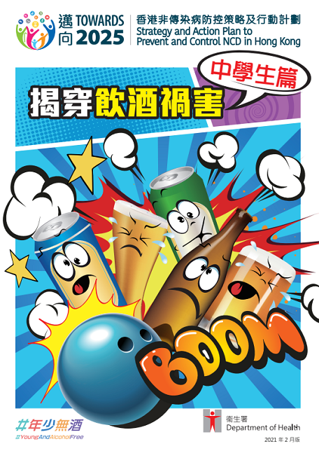 揭穿飲酒禍害 中學生及中學生家長篇