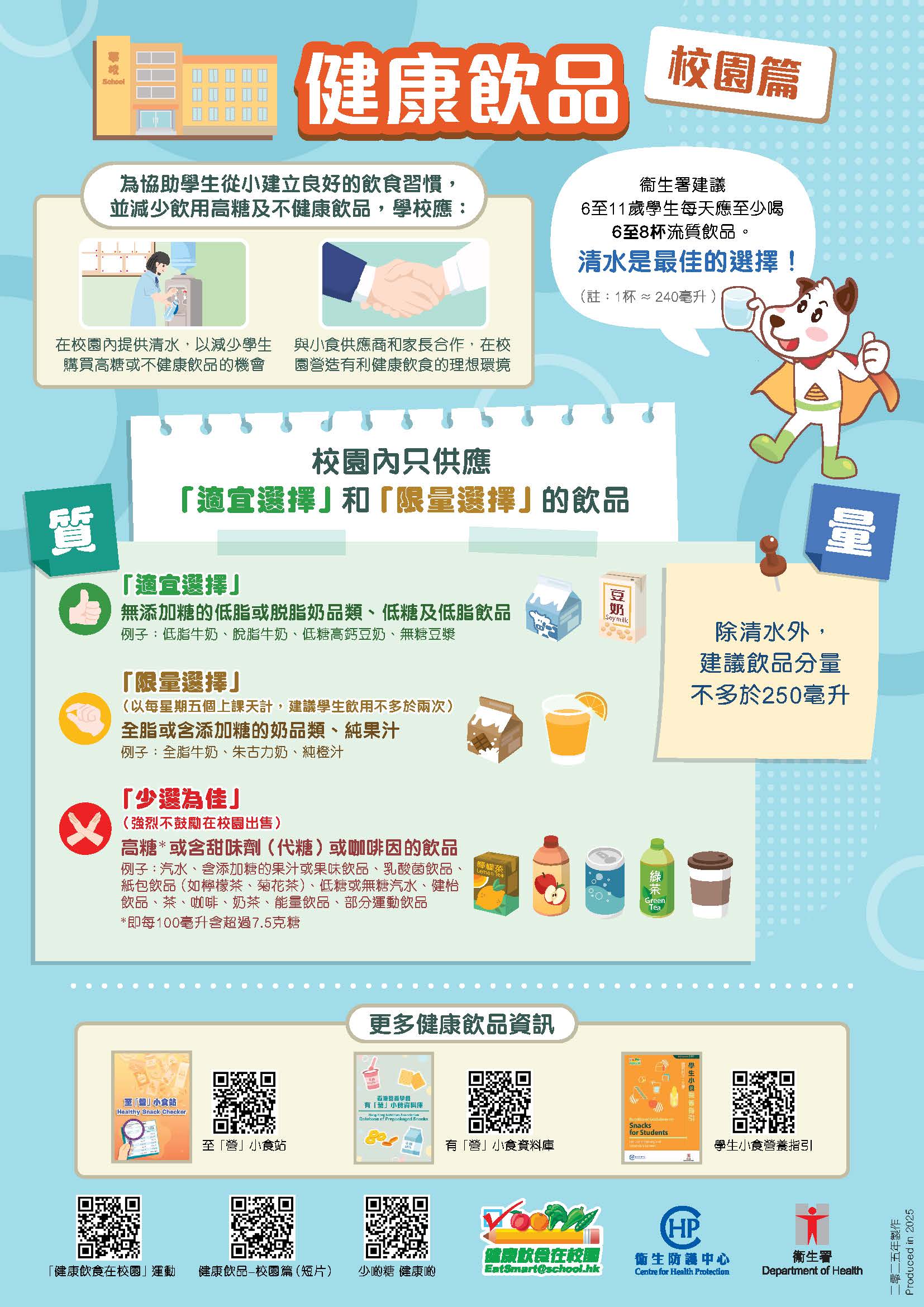 健康飲品 – 校園篇